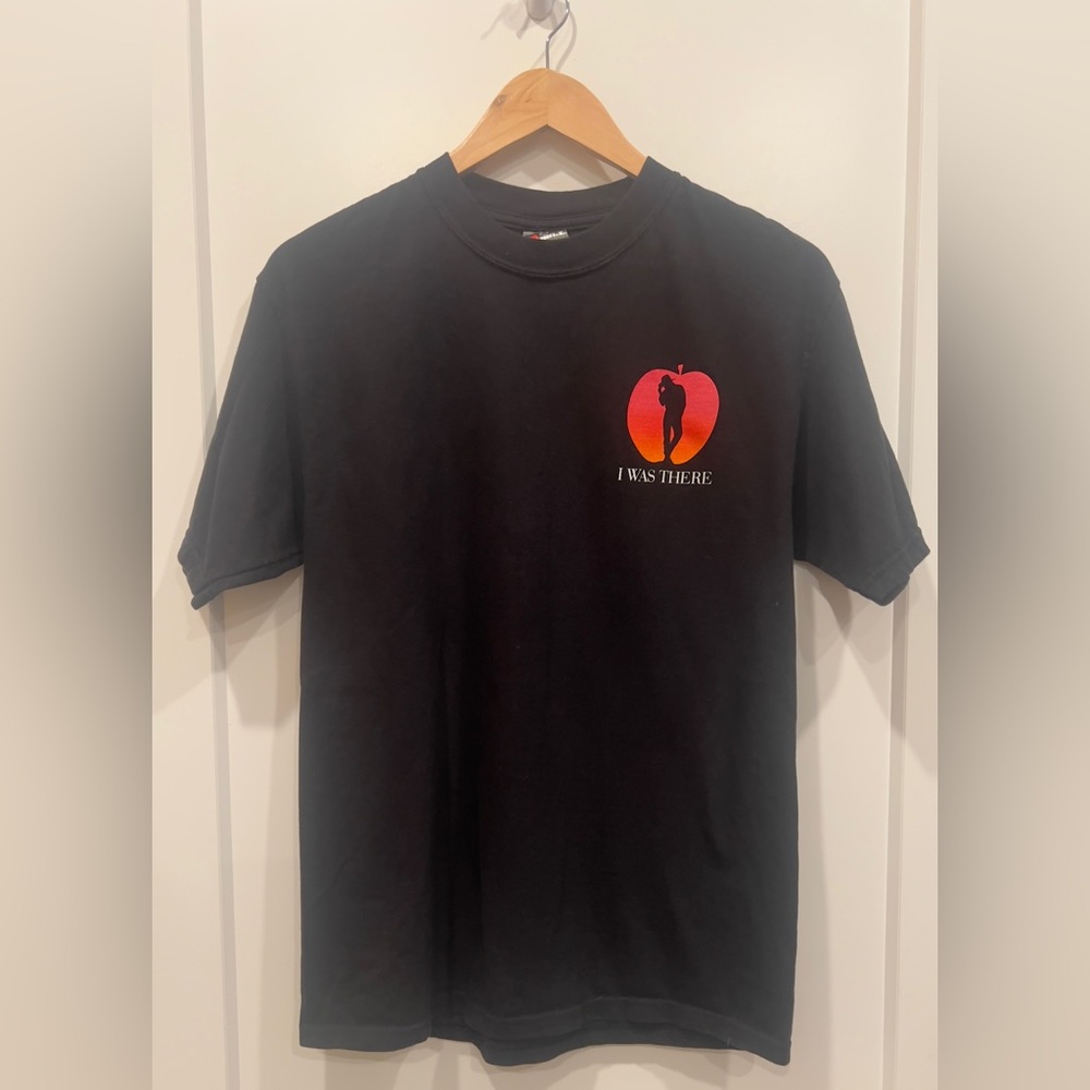 VTG Garth Brooks Live From Central Park 1997 Black Concert T-Shirt